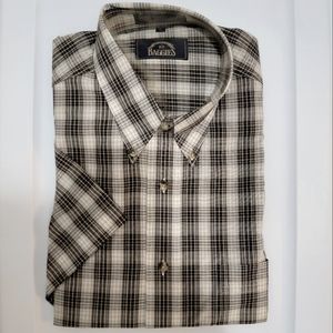 Men's size large The Original BD Baggies Chatham Cloth button up dress shirt